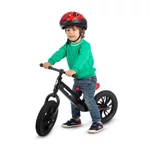 Kép 5/5 - QPLAY futóbicikli Racer air (Titanium) Black/Red 3 - 6 éves korig, 30 kg-ig
