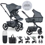 Kép 1/10 - EASYWALKER Kombinált babakocsi Harvey⁵ Premium Mineral Grey XXL RWS