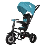 Kép 3/10 - QPLAY Tricikli Rito air gel (Gumi) Green-blue, életkor 10-72 hó