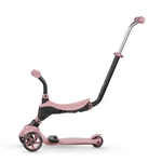 Kép 8/9 - QPLAY Koloběžka/odrážedlo Sema 5v1 Pink, věk 1-6 let, do 50 kg