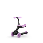 Kép 4/10 - QPLAY futóbicikli/roller Sema Evo LED fényekkel Violet, kor 1 - 6 év, 50 kg-ig