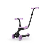 Kép 5/10 - QPLAY futóbicikli/roller Sema Evo LED fényekkel Violet, kor 1 - 6 év, 50 kg-ig
