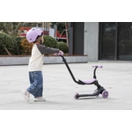 Kép 10/10 - QPLAY futóbicikli/roller Sema Evo LED fényekkel Violet, kor 1 - 6 év, 50 kg-ig