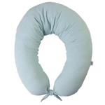 Kép 1/2 - BABYMATEX Szoptatós párna muszlin Moon 260 cm - világos türkiz