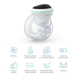 Kép 3/10 - TRUELIFE Elektromos anyatej szívó handsfree Nutrio BP W5