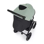 Kép 5/9 - Petite&Mars Sport babakocsi Street2 Air Black + Napfénytető, Iron Green