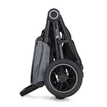 Kép 6/9 - Petite&Mars Sport babakocsi Street2 Air Black + Napfénytető, Ultimate Grey