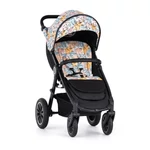 Kép 6/10 - Petite&Mars Sport babakocsi Street2 Air Black, Napfénytető, Limited 100, Faces Complete