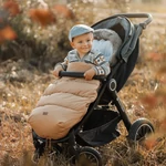 Kép 2/8 - PETITE&MARS Téli szett Comfy 4in1 bundazsák + kézmelegítő kesztyű babakocsira Furry - Elegant 