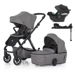 Kép 1/10 - PETITE&MARS KÉSZLET Babakocsi 4v1 ICON LITE RWS + CYBEX Aton B2 i-Size - Dove Grey