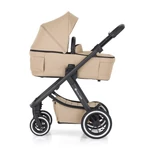 Kép 5/10 - PETITE&MARS KÉSZLET Babakocsi 4v1 ICON LITE AIR + CYBEX Aton B2 i-Size - Mocha Beige