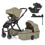 Kép 1/10 - PETITE&MARS KÉSZLET Babakocsi 4v1 ICON LITE AIR + CYBEX Aton B2 i-Size - Mossy Green