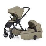 Kép 8/10 - PETITE&MARS KÉSZLET Babakocsi 4v1 ICON XXL AIR + CYBEX Aton B2 i-Size - Mossy Green