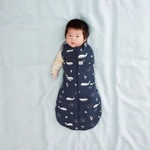 Kép 4/8 - ERGOPOUCH Pólya és hálózsák 2 az 1-ben 0-3 hónap 3-6 kg 2,5 tog - Cocoon Whale