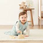 Kép 3/10 - ERGOPOUCH Hálózsák organikus pamut 3-12 hó 6-10 kg 2,5 tog - Jersey Sage