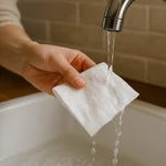 Kép 5/6 - Canpol babies Eldobható bambusz törölközők 120db