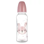 Kép 1/3 - Canpol babies Keskeny nyakú cumisüveg, CUTE ANIMALS, 250 ml - nyuszi