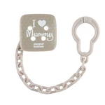 Kép 1/2 - Canpol babies Cumilánc, I LOVE MUMMY - szürke