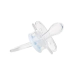 Kép 2/3 - Canpol babies Szilikon szimmetrikus cumi, 0-6hó, NEWBORN BABY - kék