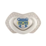Kép 2/6 - Canpol babies Szilikon szimmetrikus cumi, Light touch, BONJOUR PARIS, 18hó+, 2db - kék