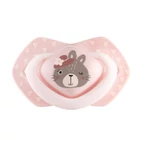 Kép 2/7 - Canpol babies Szilikon szimmetrikus cumi, Light touch, 18hó+, 2db, BONJOUR PARIS - rózsaszín