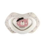 Kép 4/7 - Canpol babies Szilikon szimmetrikus cumi, Light touch, 18hó+, 2db, BONJOUR PARIS - rózsaszín
