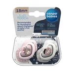 Kép 7/7 - Canpol babies Szilikon szimmetrikus cumi, Light touch, 18hó+, 2db, BONJOUR PARIS - rózsaszín