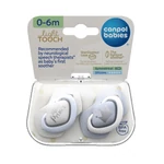 Kép 7/7 - Canpol babies Szilikon szimmetrikus cumi, Light touch, 0-6hó, 2db, ROYAL BABY - kék