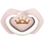Kép 2/4 - Canpol babies Szilikon szimmetrikus cumi, 0-6hó, 2db, ROYAL BABY - rózsaszín