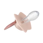Kép 3/7 - Canpol babies Szilikon szimmetrikus cumi, Light touch, 0-6hó, 2db, GOLD - rózsaszín