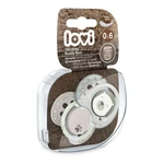 Kép 9/10 - LOVI Világító Dinamikus nyugtató cumi BUDDY BEAR 0-6hó 2db