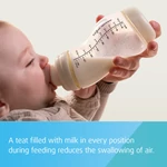 Kép 6/7 - Canpol babies S-alakú, széles nyakú, anti-kólikás cumisüveg, 310 ml