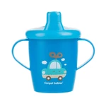 Kép 1/4 - Canpol babies Csöpögésmentes pohár, kemény, 250 ml, TOYS - kék