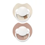 Kép 9/10 - LOVI Világító dinamikus szilikon cumi PRIME 6-18hó 2db - Ivory/Blush