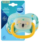 Kép 3/3 - Canpol babies Szilikon szimmetrikus cumi, 0-6hó, 1db, EXOTIC ANIMALS, koala