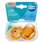 Kép 7/7 - Canpol babies Szilikon szimmetrikus cumiszett, BabiesBoo, 18hó+, 2db, narancs