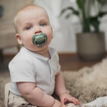Kép 7/10 - Canpol babies Szilikon szimmetrikus cumiszett, 0-6hó, 2db, MOUNTAINS - zöld