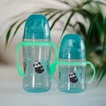 Kép 3/3 - Canpol babies Szilikon ivócsőrős tanulópohár, világító fogantyúval, EXOTIC ANIMALS, 120 ml,
