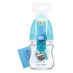 Kép 4/4 - Canpol babies Anti-kólikás cumisüveg, EasyStart, EXOTIC ANIMALS, 120 ml - kék