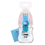 Kép 4/4 - Canpol babies Anti-kólikás cumisüveg, EasyStart, EXOTIC ANIMALS, 120 ml - rózsaszín