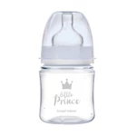 Kép 1/3 - Canpol babies Anti-kólikás cumisüveg, EasyStart, ROYAL BABY, 120 ml - kék