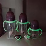 Kép 3/4 - Canpol babies Anti-kólikás cumisüveg, világító fogantyúval, EasyStart, SLEEPY KOALA, 240 ml -