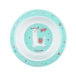 Kép 2/4 - Canpol babies Melamine tál tapadókoronggal, 270ml, EXOTIC ANIMALS - türkiz