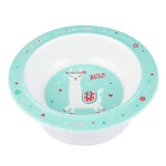 Kép 1/4 - Canpol babies Melamine tál tapadókoronggal, 270ml, EXOTIC ANIMALS - türkiz