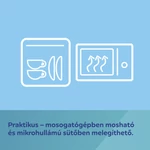 Kép 5/6 - Canpol babies Szilikon osztott tál, tapadókoronggal, 360ml, DOTS - pink