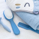 Kép 2/6 - Canpol babies Fésű és hajkefe csecsemőknek, kék