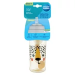 Kép 4/4 - Canpol babies Cseppmentes sport itatópohár súlyozott szívószállal BabiesBoo 350ml - gepárd