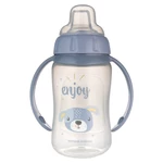 Kép 1/3 - Canpol babies Tanulópohár szilikon ivócsőrrel, CUTE ANIMALS, 320ml, kutya
