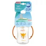 Kép 3/3 - Canpol babies Tanulópohár szilikon ivócsőrrel, CUTE ANIMALS, 320ml, róka