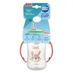 Kép 3/3 - Canpol babies Tanulópohár szilikon ivócsőrrel, CUTE ANIMALS, 320ml, nyuszi